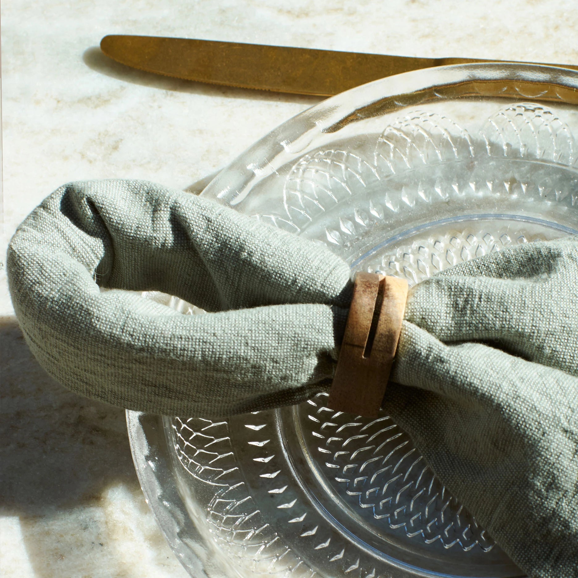 Auri Serviettenring aus Akazienholz